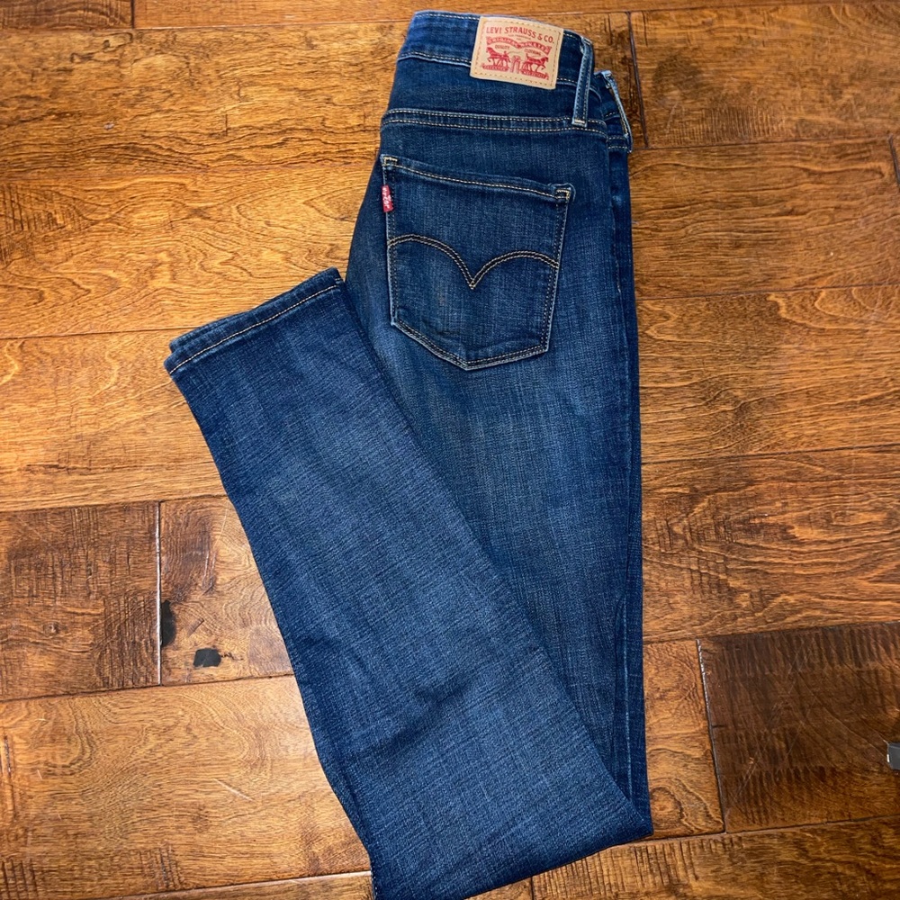 High Rise Levi Skinny jeans